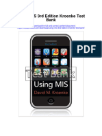 Instant Download Using Mis 3rd Edition Kroenke Test Bank PDF Full Chapter