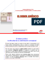 Deber Jurídico Diapositivas