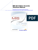 Instant Download Using Mis 6th Edition Kroenke Solutions Manual PDF Full Chapter