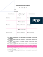 Análisis Prospectivo de Problemas