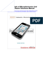 Instant Download Fundamentals of Microelectronics 2nd Edition Razavi Solutions Manual PDF Full Chapter