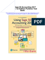 Instant Download Using Sage 50 Accounting 2017 Canadian 1st Edition Purbhoo Test Bank PDF Full Chapter