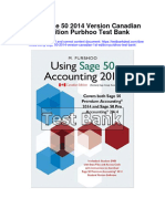 Instant Download Using Sage 50 2014 Version Canadian 1st Edition Purbhoo Test Bank PDF Full Chapter
