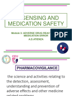ADR Reaction, Medication Error and Drug Interaction