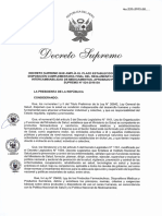 Decreto Supremo N 030 2023 Sa