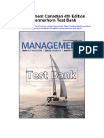 Instant Download Management Canadian 4th Edition Schermerhorn Test Bank PDF Full Chapter