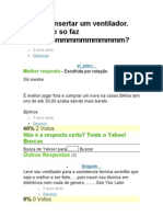 Como consertar ventilador que não gira