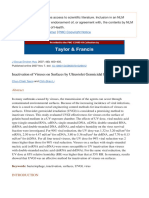 Ultraviolet Germicidal Irradiat