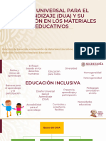 Diseño Universal para El Aprendizaje (DUA) Mejorado