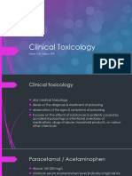 Clinical Toxicology Final Last Discussion