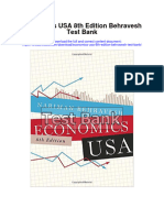 Instant Download Economics Usa 8th Edition Behravesh Test Bank PDF Full Chapter