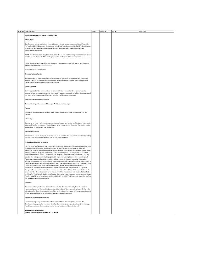 Classroom pdf door concrete