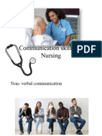 Communication Skills For Nursing