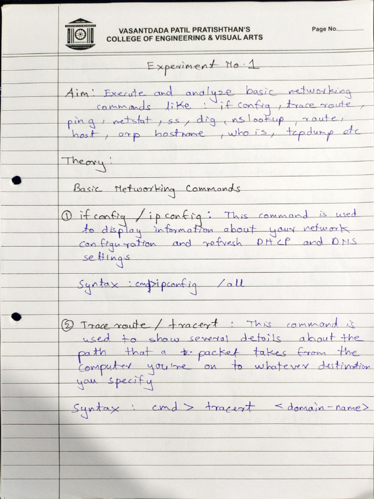 NL Expt 1 | PDF