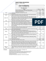 Price List KIA Haomart 01 November 2023