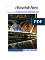 Instant Download Precalculus Mathematics For Calculus 7th Edition Stewart Solutions Manual PDF Full Chapter