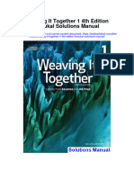 Instant Download Weaving It Together 1 4th Edition Broukal Solutions Manual PDF Full Chapter
