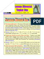 Persamaan Diferensial: Persamaan Diferensial Biasa Persamaan Diferensial Parsial (PDP) - Ilustrasi