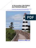 Instant Download Managerial Accounting 15th Edition Garrison Solutions Manual PDF Full Chapter