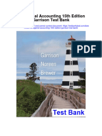 Instant Download Managerial Accounting 15th Edition Garrison Test Bank PDF Full Chapter