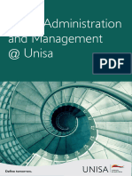 Career Public Management Unisa
