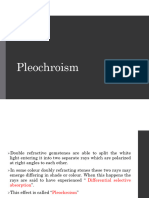 Week 10 - Pleochroism