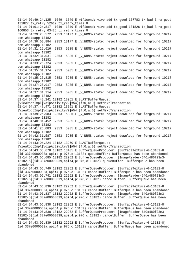 Log | PDF | Computer Science | Systems Engineering