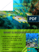 Conservation of Biodiversity