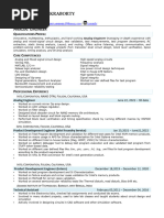 Abhishek Chakraborty Resume