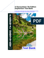 Instant download Elemental Geosystems 7th Edition Christopherson Test Bank pdf full chapter