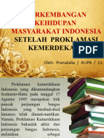 Dokumen - Tips Perkembangan Kehidupan Masyarakat Indonesiasetelah Proklamasi Kemerdekaan