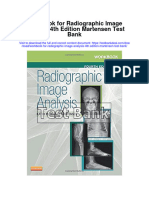 Instant Download Workbook For Radiographic Image Analysis 4th Edition Martensen Test Bank PDF Full Chapter