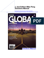Instant Download Global 2nd Edition Mike Peng Solutions Manual PDF Full Chapter