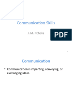 Communication Skills