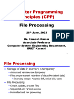 File Processing