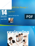 English For Design 1 - TM14 - Design Report