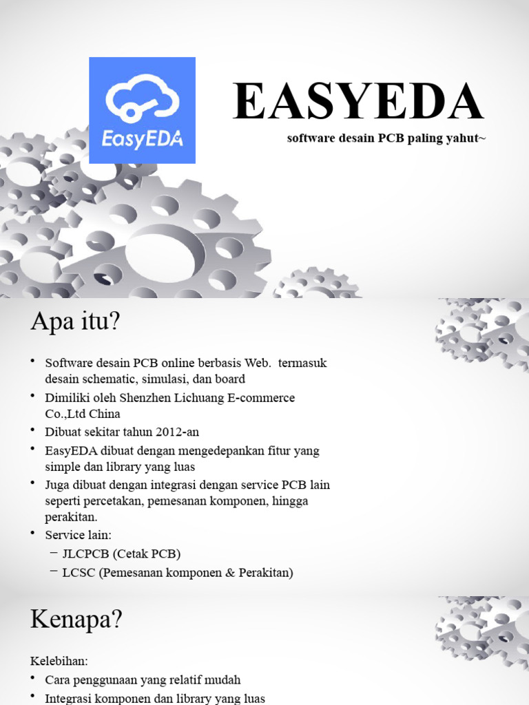 Panduan Lengkap Menggunakan EasyEDA | PDF | Seni | Komputer