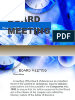 Board Meeting