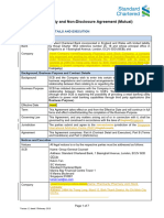 Standard Chartered (Nexus) - Mutual Non-Disclosure Agreement - PMC - 06jul2021