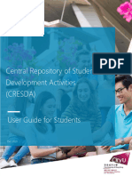 CRESDA User Guide For Students