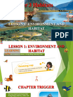 Grade 1 Chapter 3 Envoirment and Habitat Lesson 1