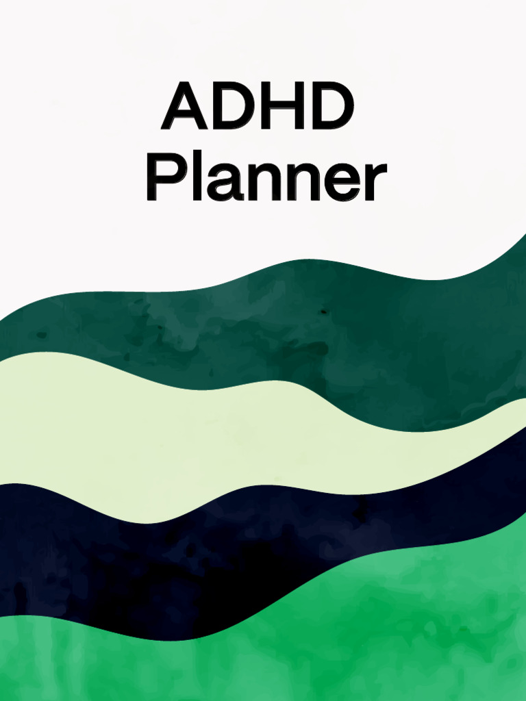 ADHD planner PDF