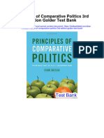 Instant download Principles of Comparative Politics 3rd Edition Golder Test Bank pdf full chapter