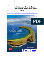 Instant Download Good Earth Introduction To Earth Science 3rd Edition Mcconnell Test Bank PDF Full Chapter