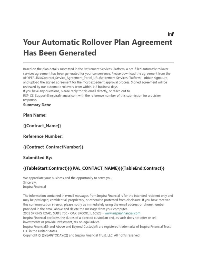 Conga Email Template PDF