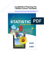 Instant Download Elementary Statistics Picturing The World 6th Edition Larson Test Bank PDF Full Chapter