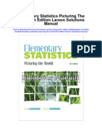 Instant download Elementary Statistics Picturing the World 5th Edition Larson Solutions Manual pdf full chapter