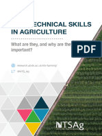 Non-Technical Skills in Agriculture