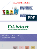 Pricing Strategy and Growth of Dmart - Project (1) Updated