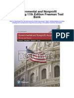 Instant Download Governmental and Nonprofit Accounting 11th Edition Freeman Test Bank PDF Full Chapter